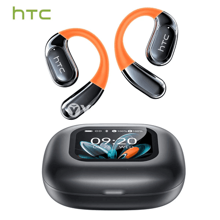 HTC NE27 Bluetooth gulakly, AI dilli terjimeçi, ekranly