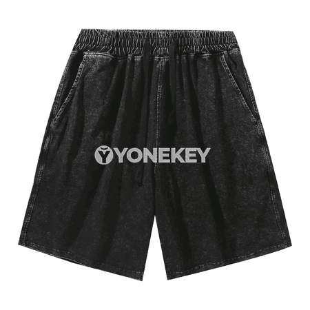 Erkekler üçin tomus şortiki, ýeňil pambykly retro stil