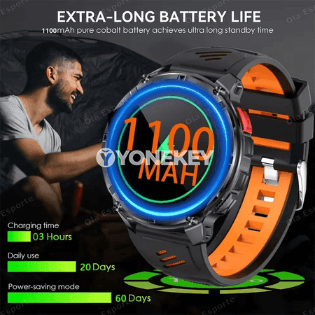 Akylly sagat Ma27, GPS, HD ekran, Bluetooth jaňlar, 10 ATM suwa çydamly
