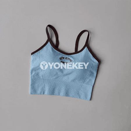 Zenanlar üçin dem alýan sport bra, yoga we fitnes üçin