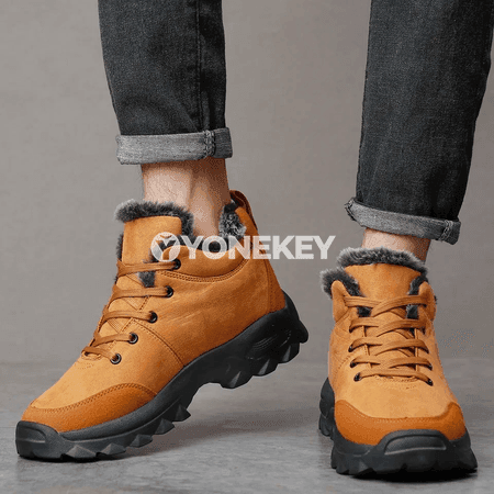 Erkekler üçin gyş aýakgaplary, ýeňil we ýyly snow boots