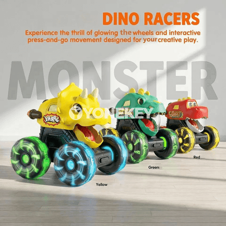 Batyrjyklar üçin yşykly tigirli monster truck oýunjagy