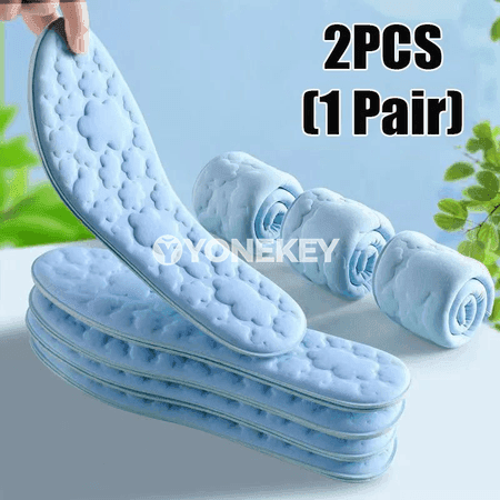 Aýakgap üçin 1 jübüt massajly memory foam içki goýulýanlar