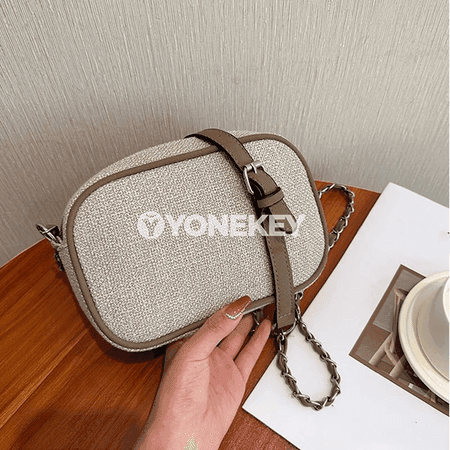 Zenanlar üçin moda kanwas egin we crossbody sumka