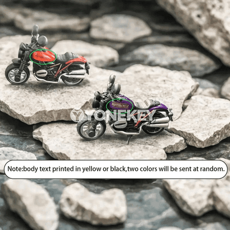 Mini motosikl modeli, çagalar üçin metal kolleksiýa oýnajygy, sowgat