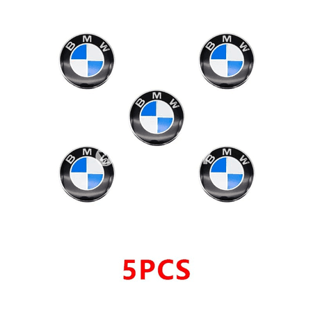 BMW açar üçin 11/14 mm emblem sticker, M Performance 50 ýyllyk