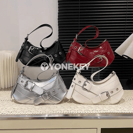 Aýal-gyzlar üçin vintage egninden asylýan moda sumka, hobo stil
