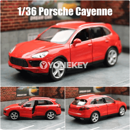 Porsche Macan S 1:36 metall model awtoulag, çekmeli, çagalar üçin