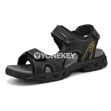 Erkekler üçin hakyky deri ýeňil plýaž sandalylary