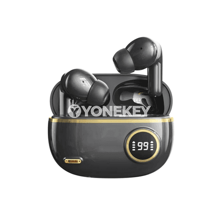 TWS simsiz Bluetooth nauşnikler, mikrofonly, güýçli ses, oýun üçin