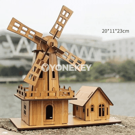 Çagalar üçin 3D gurnaýyşly ylmy-dekoratiw model oýunjaklary