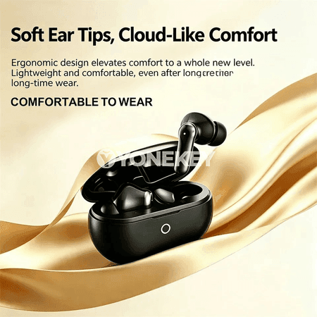 TWS Bluetooth gulaklyklar, HiFi stereo, sesle dolandyryş, güýçli batareýa