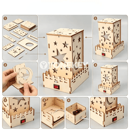 Çagalar üçin ylmy tejribe toplumy, ýagtylykly DIY gurluşyk oýnawaçlary