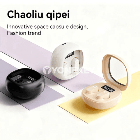 Simsiz Bluetooth in-ear nauşnikler, mikrofonly, ýokary ses hili
