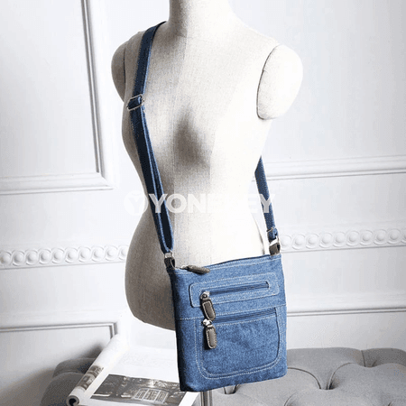 Zenanlar üçin denim egin sumka — gündelik we syýahat üçin