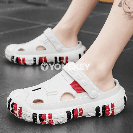 Erkekler üçin tomusky outdoor EVA şypbyklary, rahat beach aýakgaby