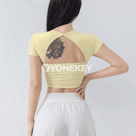 Aýal‑gyzlar üçin ýoga topy, sport bra‑ýelek, dem alýan we ýeňil