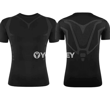 Erkekler üçin gysyş futbolkasy, çalt gurap, sport üçin amatly