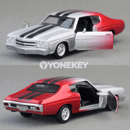 Chevrolet Chevelle 454 Klassik Mini Model Awtoulag, 1:36, Metal