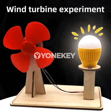 Howa güýji bilen işleýän fan modeli, DIY tejribe toplumy