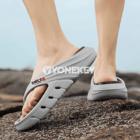 Erkekler üçin EVA tomus şypbyklary, rahat plýaž sandal görnüşi