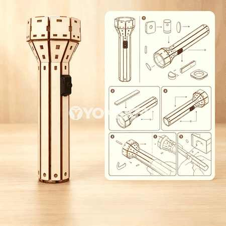 Çagalar üçin ylmy tejribe we DIY çyrany ýygnamak oýunjak toplumy