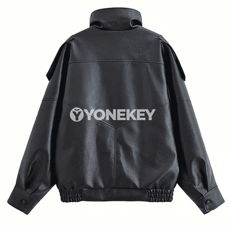 Gysga oversized bomber zenan penjek – zipli gündelik stil