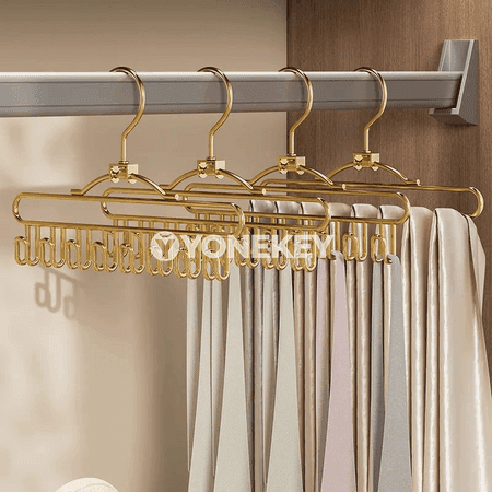 8 çeňňekli metal egin-eşik asgyjy, kemer we aksesuar guramaçy