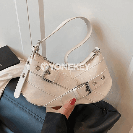 Aýal-gyzlar üçin vintage egninden asylýan moda sumka, hobo stil