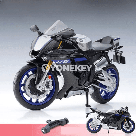 YAMAHA YZF-R1M 1:12 metal model motosiklet oýnawaç