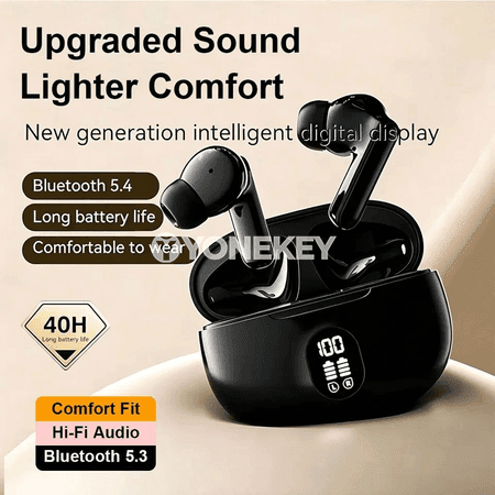 Bluetooth gulaklyklar, HiFi stereo, güýçli bass, suw geçirmeýän, mikrofonly