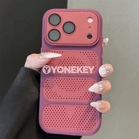 iPhone üçin mat ýylylyk paýlaýan magnitli gorag gaby
