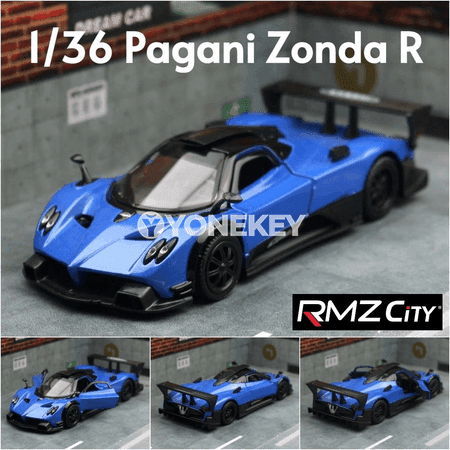 Pagani Zonda R Evolution 1:36 metal sport awtoulag modeli