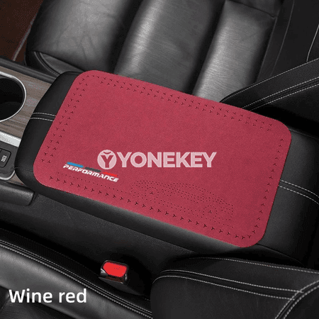 BMW M Performance üçin ýokary hilli zamş armrest örtügi