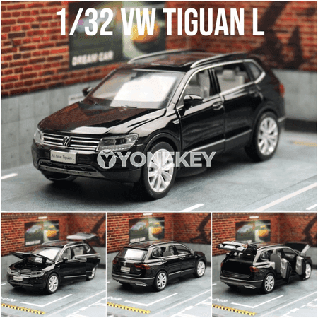 1:32 Volkswagen Tiguan L model awtoulag, sesli-çyraly, metal