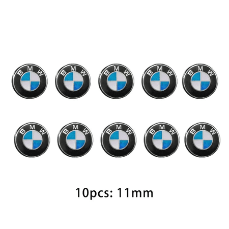 BMW üçin 11 mm açar emblemaly stiklerler, 5/10 sany