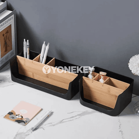 Bambuk görnüşli uly saklaýyş gutusy, köp hyzmatly öý organizeri