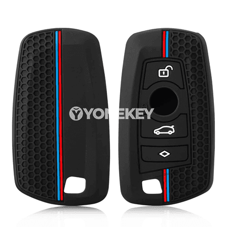 BMW üçin silikon açar gapy we brelokly gorag örtük