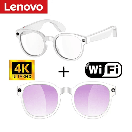 Lenovo AI akylly äýnekler, 8MP kamera, Bluetooth we terjime