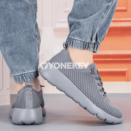 Dem alýan mesh erkek aýakgaplary, ýeňil we amatly gündelik model