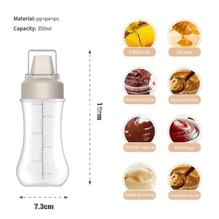 350 ml sous-sowadyjy dozator çüýşesi, 5 deşikli