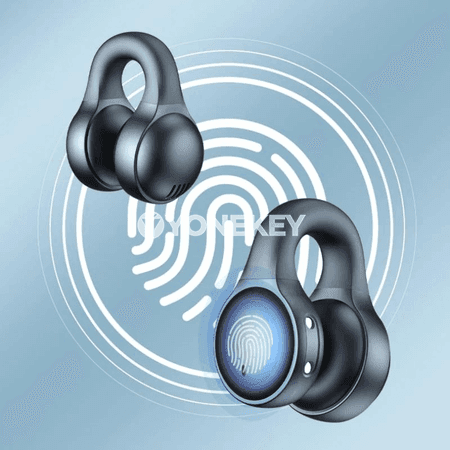Bluetooth simsiz gulaklyklar, klip görnüşli, mikrofonly, güýç görkeziji