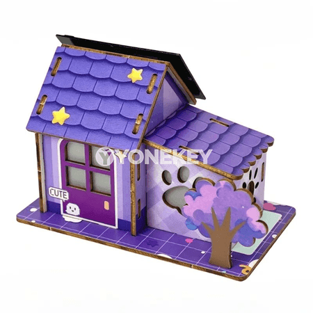 DIY ylym-bilim gurluşyk toplumy: 3D agaç model we başarnykly oýnawaç