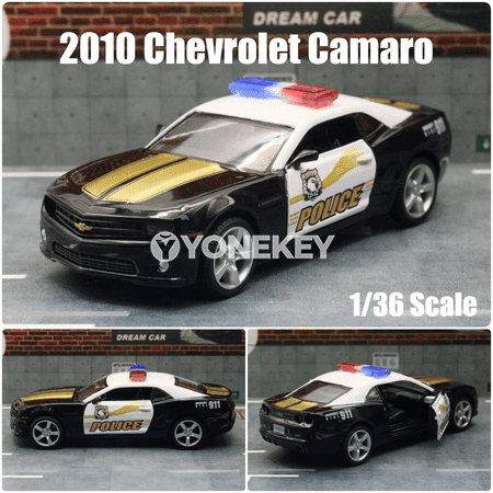 Chevrolet Camaro 1:36 metal modeli, çekilýän oýnawaç awtoulag