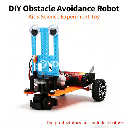 Çagalar üçin DIY ylmy oýunjak robot toplumy