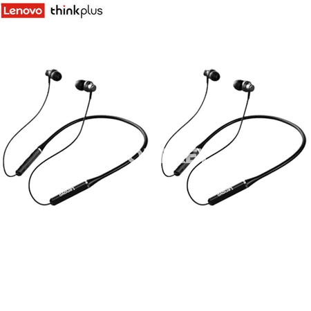 Lenovo HE05X simsiz Bluetooth nauşnikler, sport üçin, mikrofonly