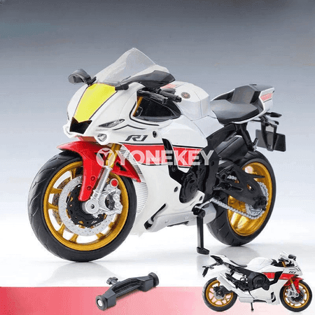 YAMAHA YZF-R1M 1:12 metal model motosiklet oýnawaç