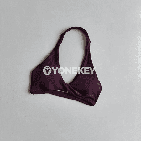 Aýallar üçin boýunli sport bra, açyk arka, ýoga we fitnes üçin