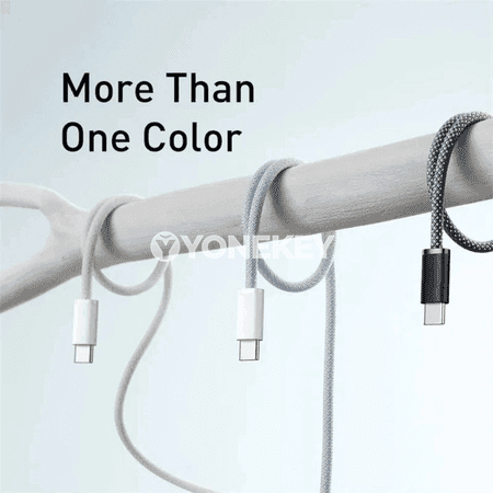 NNBILI USB-C — iPhone 15 Pro Max üçin çalt zarýad kabeli, 60W