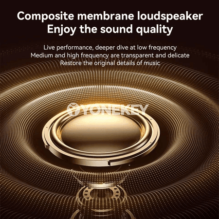 TWS Bluetooth gulaklyklar, HiFi stereo, sesle dolandyryş, güýçli batareýa